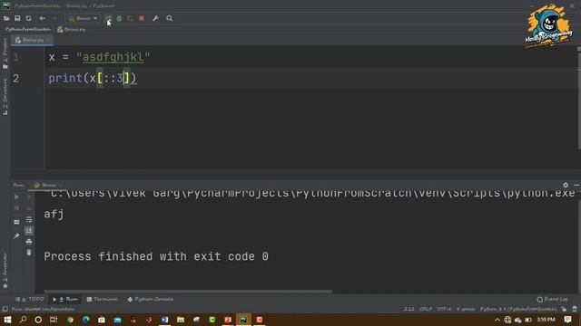 #9 Slicing, Negative Indexing and String Length in Python| Python Course 2020| #LetsCodeTuesdays смотреть онлайн