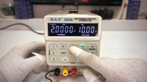 Программируемый ЛБП WEP 3005D Обзор. Профи.