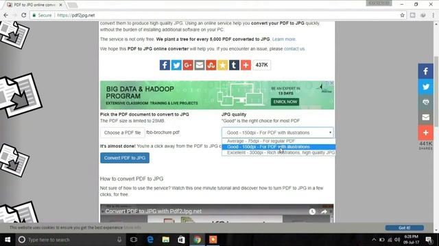 how to convert PDF to JPG online in best quality. смотреть онлайн
