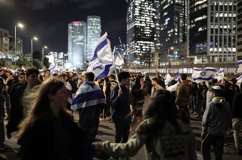 В Израиле возобновились массовые протесты из-за судебной реформы / События на ТВЦ
