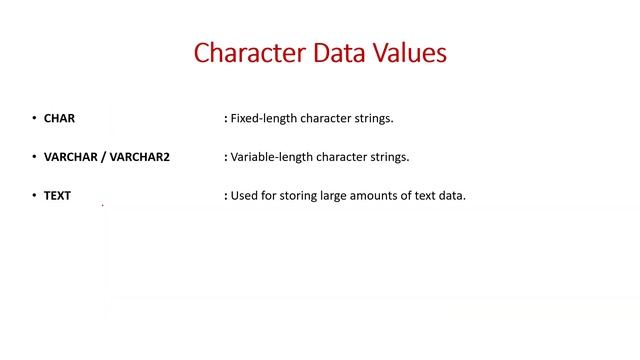 Mastering SQL Data Types: From Date, Time, and Varchar to XML