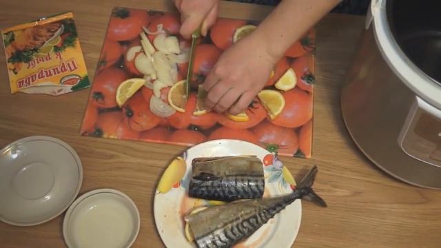 Рецепт запеченной скумбрии. Вкусный полезный ужин смотреть онлайн