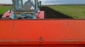 ?СЕИМ КОСТЁР С ОВСОМ.СЕЯЛКОЙ НА МТЗ-80.