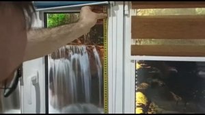 как делать правильно замер рулонных штор ?