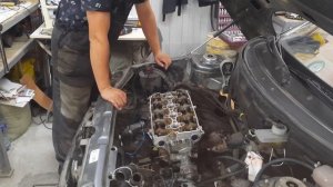 Как протянуть болты ГБЦ. Доворот на 90 градусов. Сборка двигателя… 2часть.