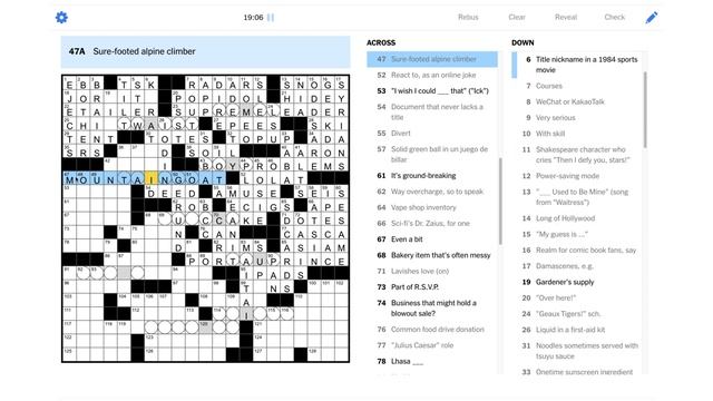 Solve With Me: The New York Times Crossword - Sunday, January 3, 2021 смотреть онлайн