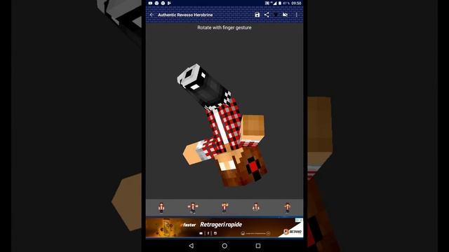 Herobrine Skins for Minecraft смотреть онлайн