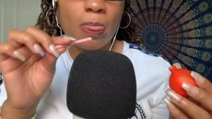 ASMR | Candy ? Spoolie Nibbling & Mouth Sounds ?