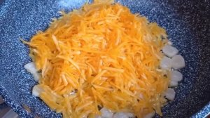 Вкусный омлет с тыквой.