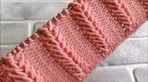 УЗОР ДЛЯ ШАПОК СПИЦАМИ ✔ ОБЪЁМНЫЙ ✔ ПЛОТНЫЙ ✔ ЭФФЕКТНЫЙ