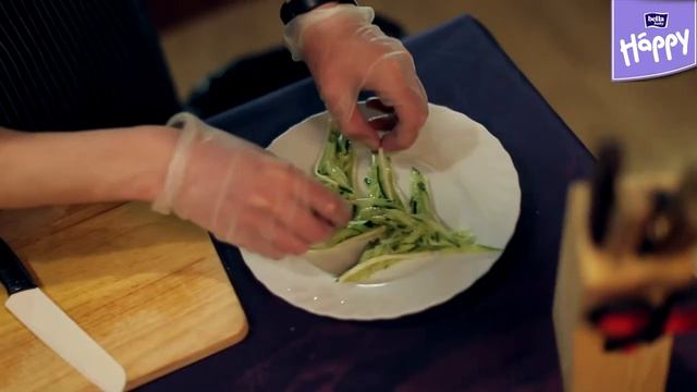 Кухня для детей и их родителей. Салат Ёлочка.