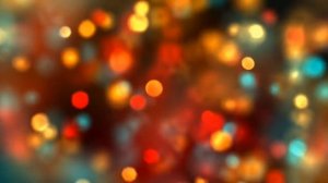 Абстрактный Фон / Новогоднее Мерцание / Огоньки