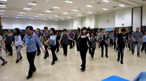 Run me Like A River ~ Jo & John Kinser, Guillaume R, Roy V & Jef C @ 2017 Spring Workshop
