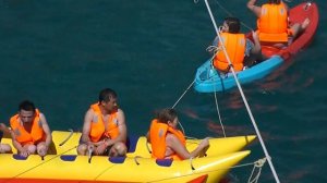 Китай, о. Хайнань, бухта Дадунхай, отель Линда, морская прогулка!