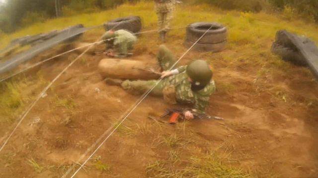 Такую полосу препятствий должен пройти спецназовец на пути к Краповому Берету!