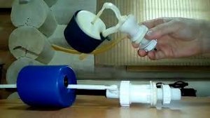 Клапан подачи воды в сливной бачок унитаза. Устройство, ремонт.