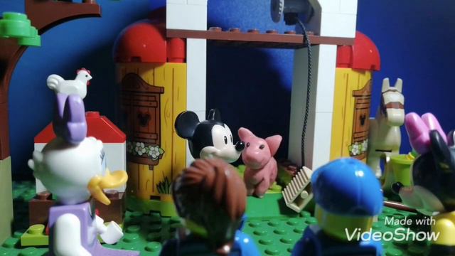 Лего мультик про ферму Микки Мауса/ LEGO cartoon about Mickey Mouse’s farm