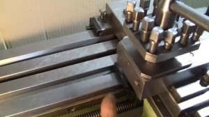 Токарный станок МН-80. СМАЗКА НАПРАВЛЯЮЩИХ станины