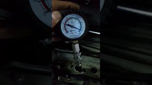 Тест компрессии 1NZ-FE 2003г.в. 173000км пробег