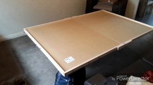 Homemade, portable gaming table