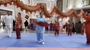 Ушу с веерами