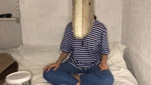 DIY Маска лошади из папье маше. Часть 3