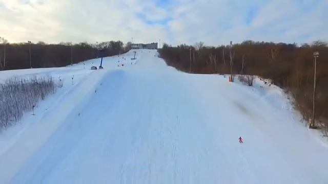 Ленинские Горки с высоты птичьего полета