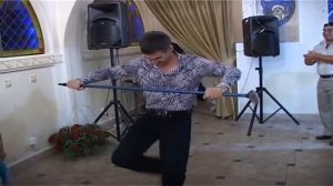 Танец "Яблочко" со шваброй