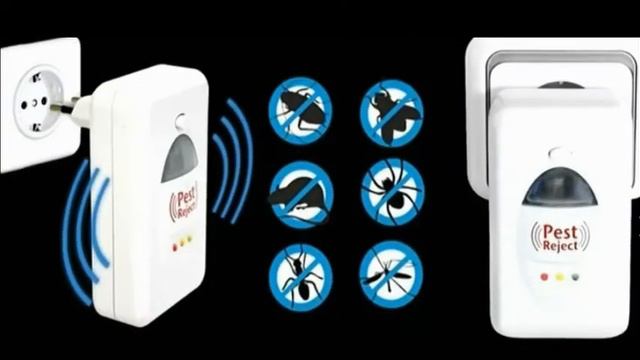 Pest Reject. Ультразвуковой отпугиватель насекомых. смотреть онлайн