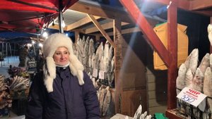 Якутский базар, знаменитая рыба ЧИР