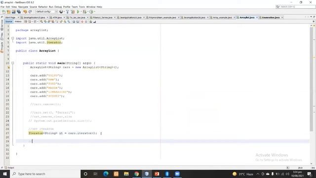 #43 arraylist iterator in java example | What is an ArrayList in Java