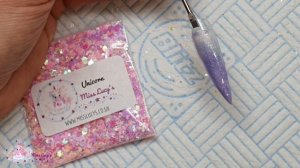 Unicorn Glitter Swatching - New & Exclusive to Miss Lucy's Boutique