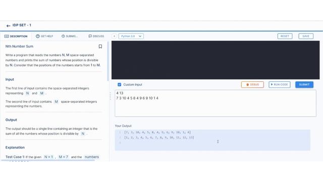 Nth Number | Sum IDP Set 1 | Python Coding Tips Tricks || Nxtwave CCBP 4.0 || PYTHON IDP || CCBP 4.