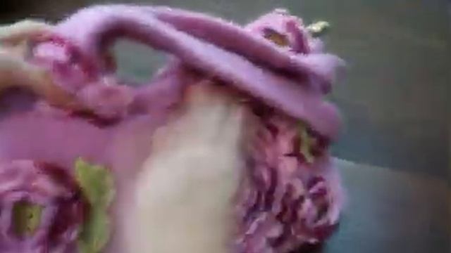 Сумки крючком - обвязка готовых сумок смотреть онлайн