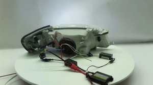 CrazyTheGod CORONA Exsior/Absolute ST190/191 1992-1996 CCFL GLASS Headlight V2 Chrome for TOYOTA