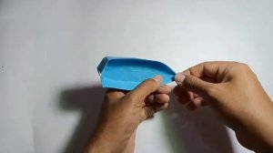 how to make origami canoe boat/cara membuat origami perahu sampan/как сделать лодку каноэ оригами