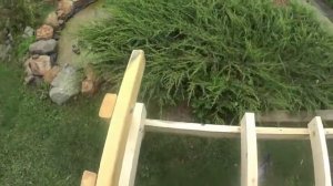 Скамейка со столиком своими руками  Часть 2