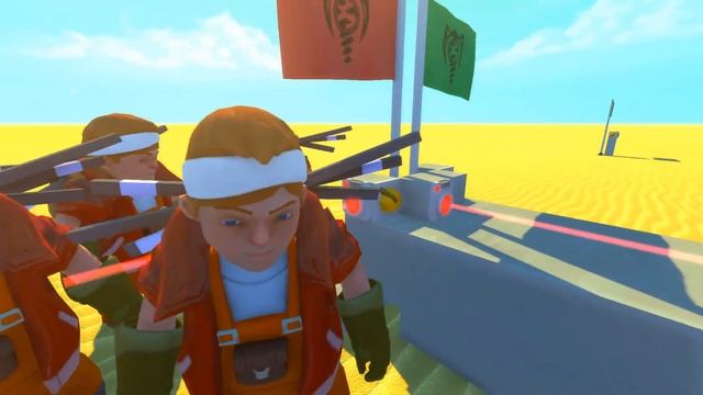 БЕСПРЕДЕЛ НА СТРОИТЕЛЬНОЙ ПЛОЩАДКЕ ВОЕННЫХ В ПУСТЫНЕ! - SCRAP MECHANIC! смотреть онлайн