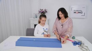 Как научить ребенка сшить юбку полусолнце. Шьем с детьми.