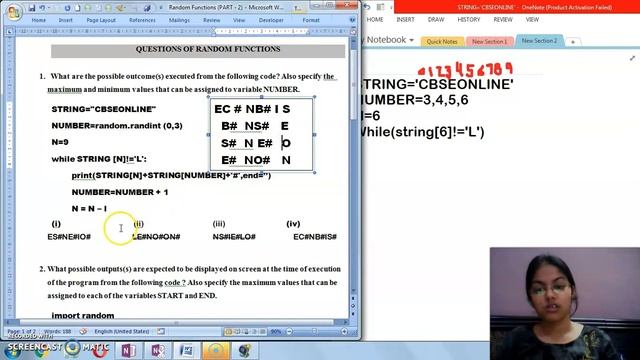HOW TO SOLVE QUESTIONS BASED ON RANDOM MODULE| PART - 2 | CBSE CLASS-XII | COMPUTER SCIENCE |