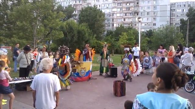 Эквадор в Волгограде на 7 ветрах 22.06.14! смотреть онлайн