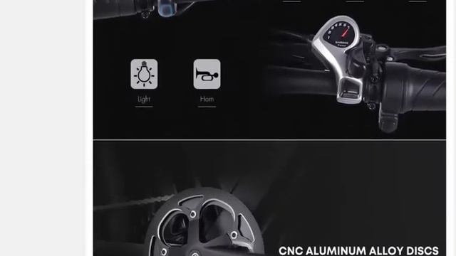 ShengmiloElectric Bike1000W Мужской складной электровелосипед фэтбайк смотреть онлайн