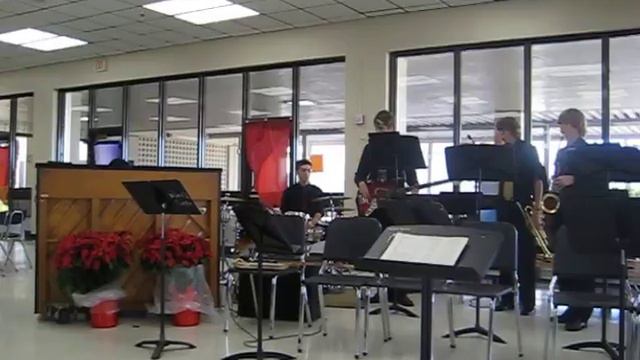 Wellington High School Jazz Combo performig Mr. PC смотреть онлайн