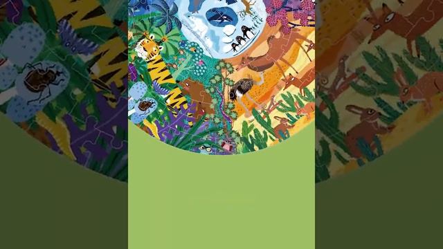 Mideer Animals Around The World Puzzle