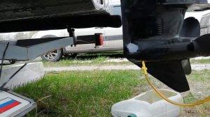 Замена масла в редукторе плм Мерк 115 L6