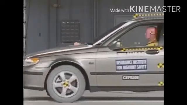 Crash test 2002 Saab 9-5 IIHS смотреть онлайн