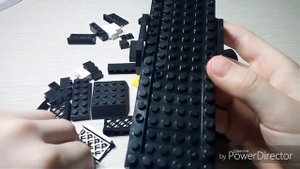 Прицеп для тягача из Lego