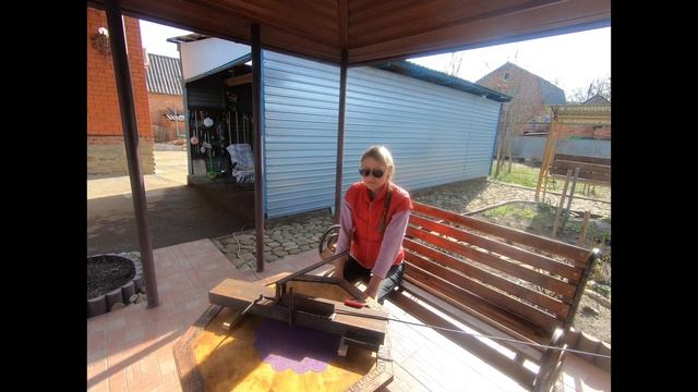 Станок для изготовления монастырской решётки. смотреть онлайн