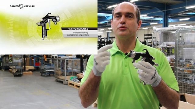 FPRo & FPro LOCK Airspray - ручной распылитель: Технология "Рестриктор" | SAMES KREMLIN смотреть онлайн