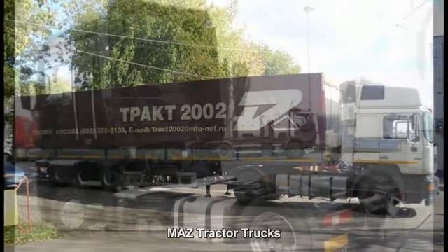 #1361. MAZ Tractor Trucks [RUSSIAN AUTO TUNING]